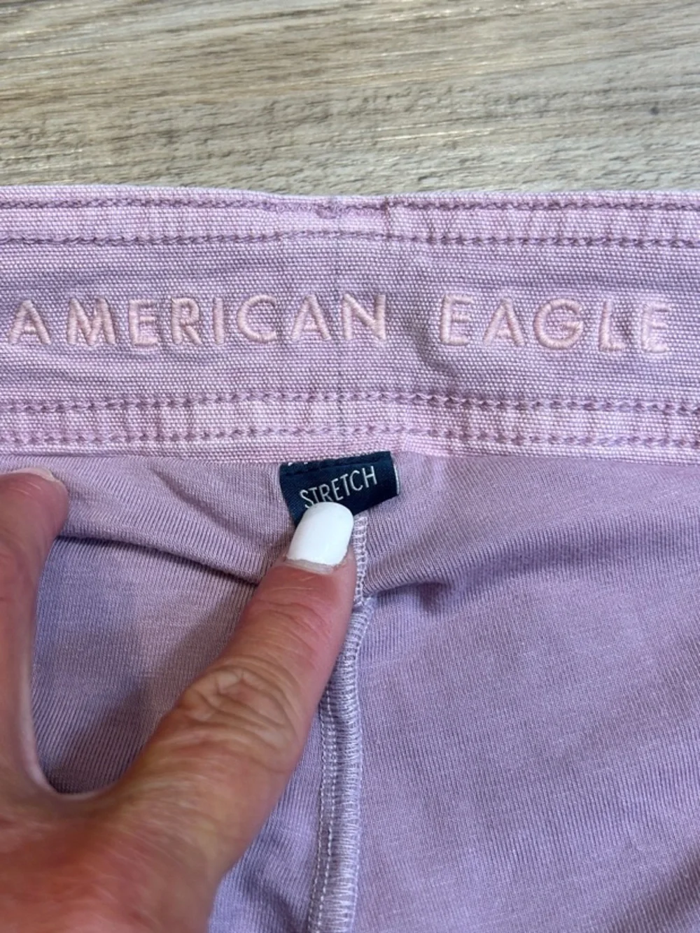 American Eagle Outfitters Pink Cotton Mini Skort